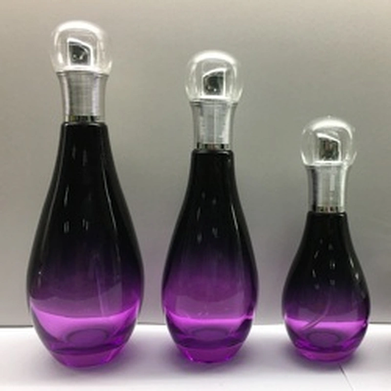 Skin care  packaging painting glass cosmetic bottles for lotion, serum, toner and cream. Customized color, logo are welcome