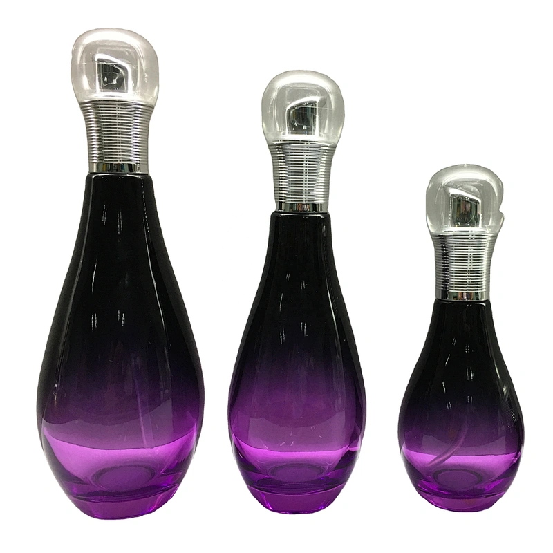 Skin care  packaging painting glass cosmetic bottles for lotion, serum, toner and cream. Customized color, logo are welcome