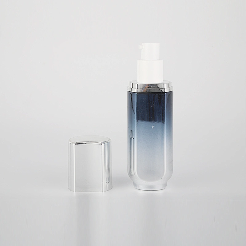 Customized YC069-50G,40ML,130ML glass round cream bottle lotion bottle set