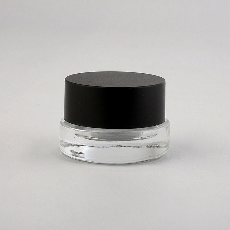 China Manufacturer Wholesale  20g 30g 50g 100g Empty Glass Cream Cosmetic Jar