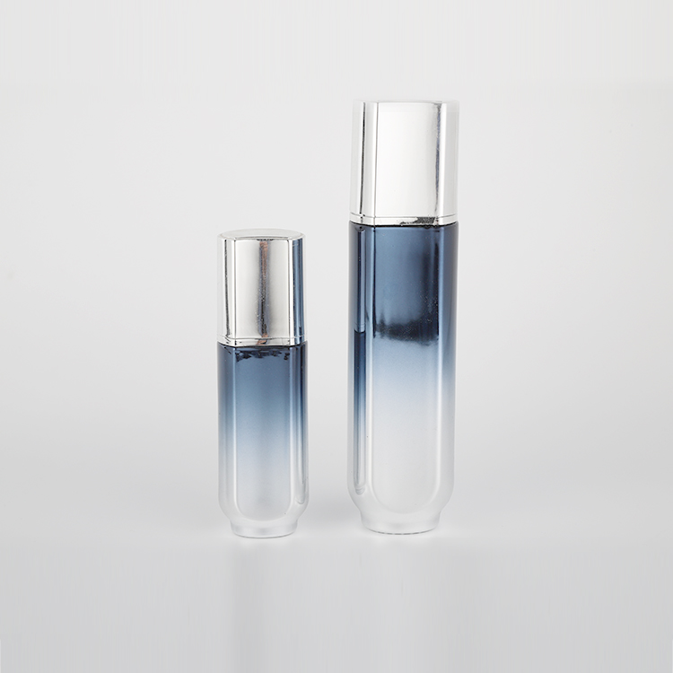 Customized YC069-50G,40ML,130ML glass round cream bottle lotion bottle set
