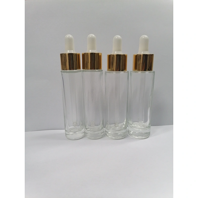 Customized Empty Frosted/Painted Glass Dropper Bottles 20, 30ml, Fancy Dropper Bottles packaging for oil/serum