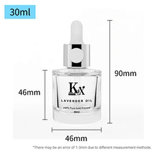 30 ml gradient frosting button dropper bottle round molded dropper bottle for essential oil and serum wholesale glass bottles