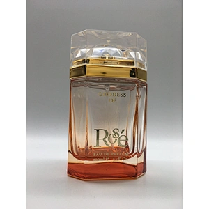 square perfume 100ml translucent orange luxury glass bottle package free sample custom logo