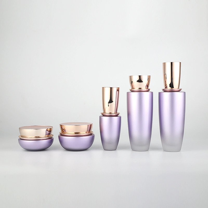 Eco-friendly 30G,50G,40ML,130ML Cosmetic Packaging Set Skincare Cream/Lotion Glass Bottle