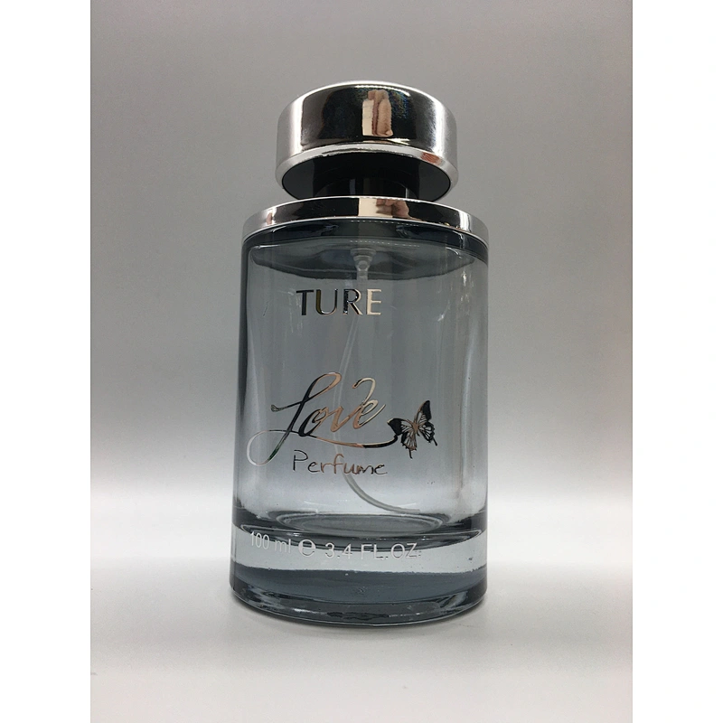 100ml round glass perfume bottle with box 2022 new package