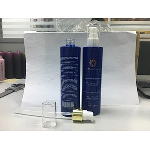 glass pump bottle