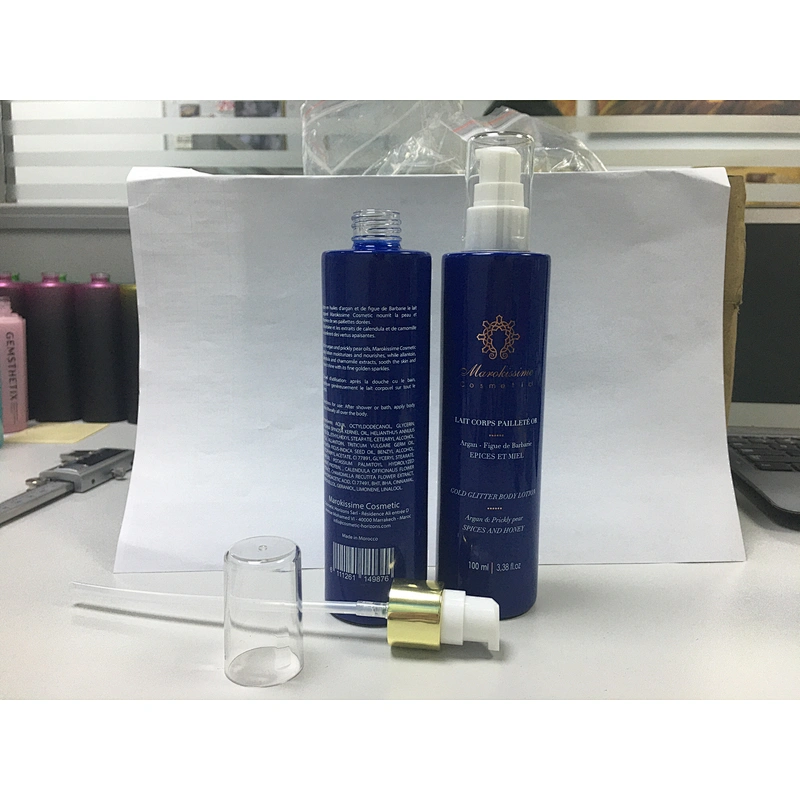 glass pump bottle