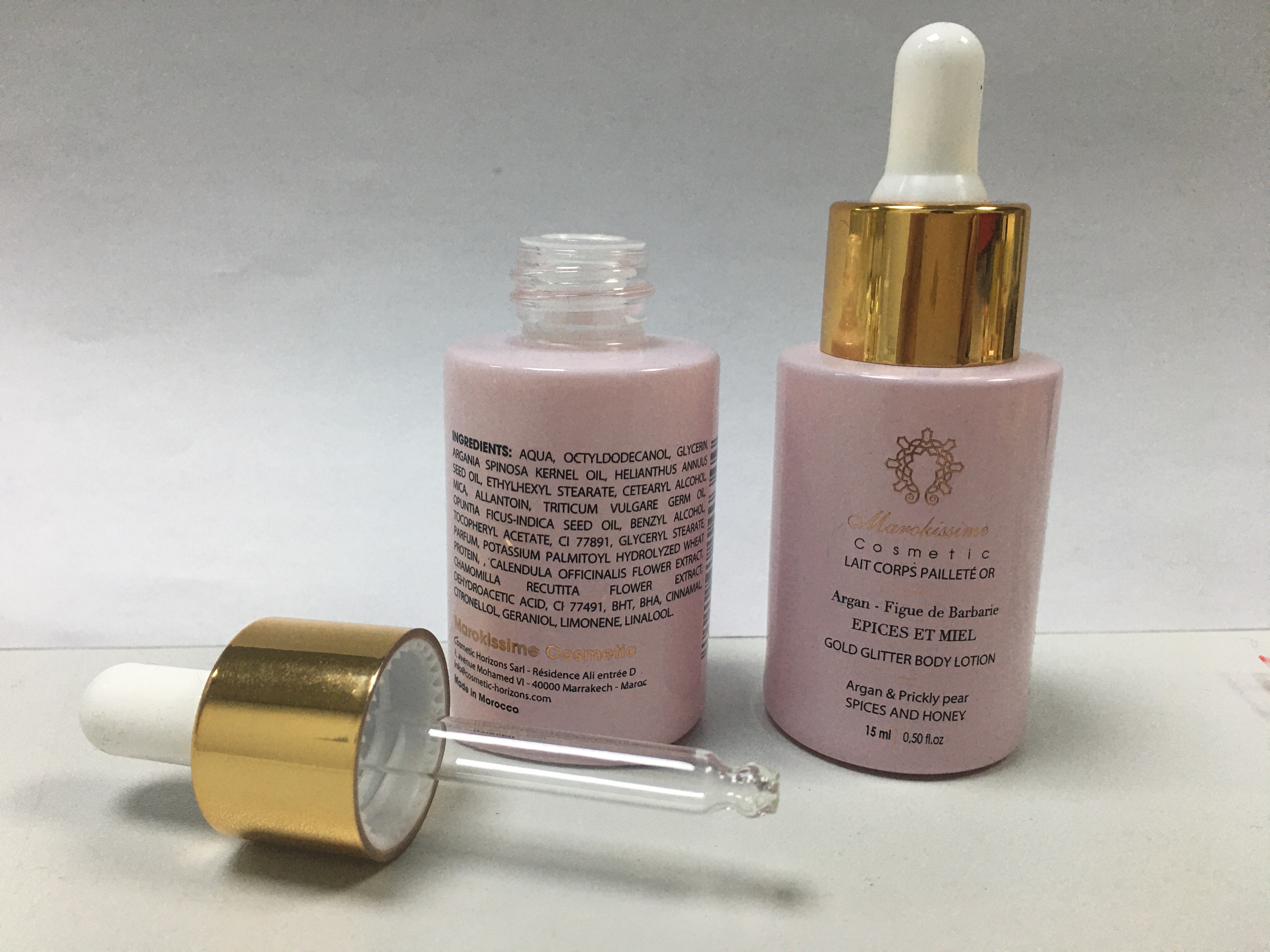 glass dropper bottle