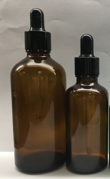 30ml dropper glass bottle