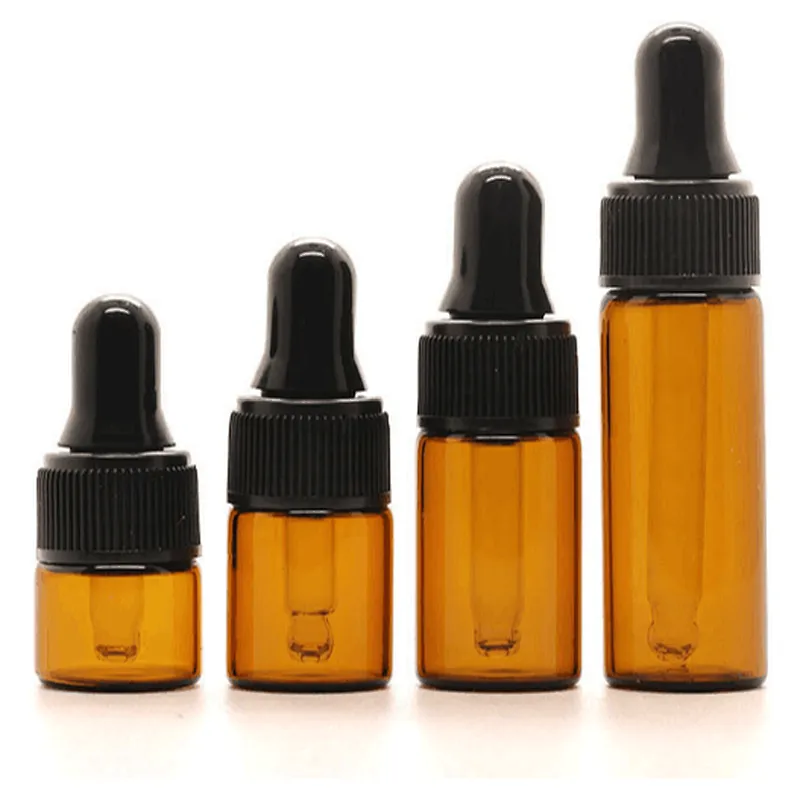Essential oil roller glass bottle cosmetic bottle