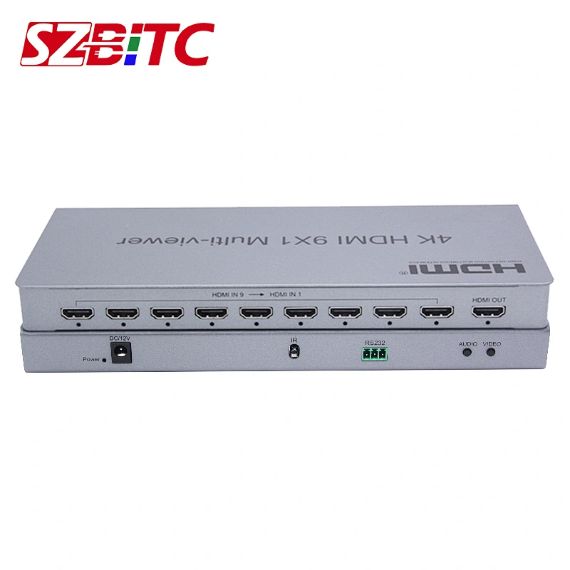 4K 9x1 HDMI Multiviewer