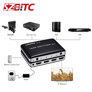 3x1 4K UHD Switcher