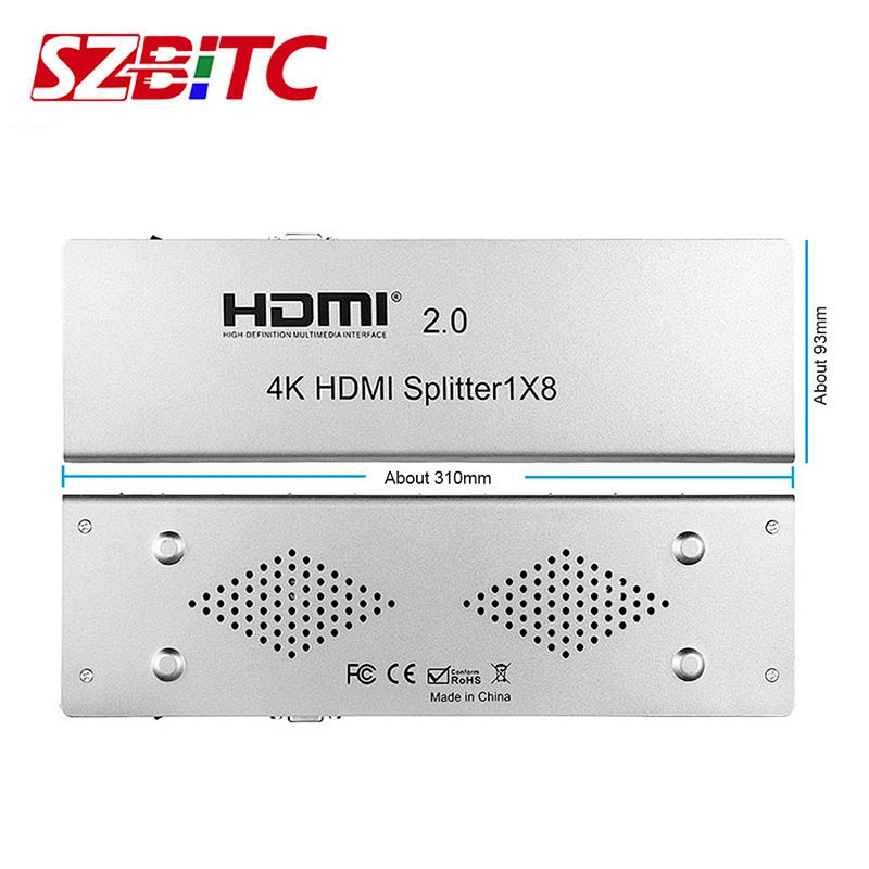 4k Splitter 1x8