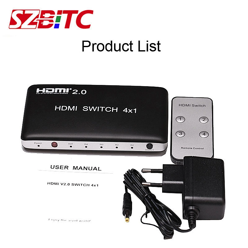 4K UHD Switcher 4x1
