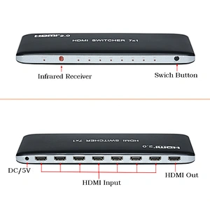 4K HDMI2.0 Switcher 7x1