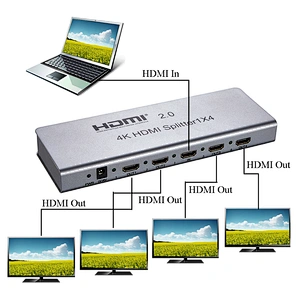 1x4 4K UHD Splitter