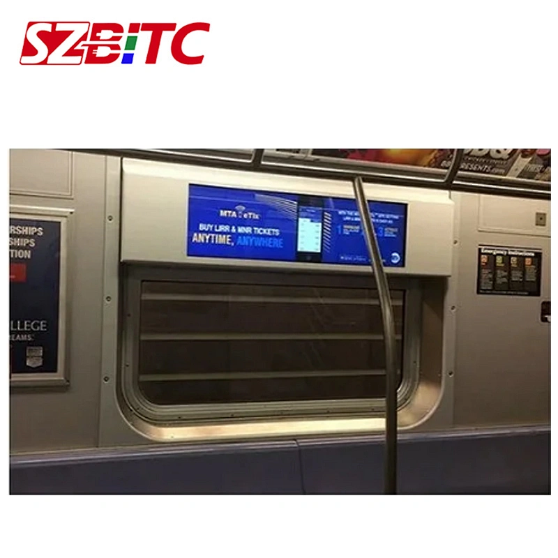 LCD Strip Screen Signage Advertising Displayer Customized Size OEM/ODM