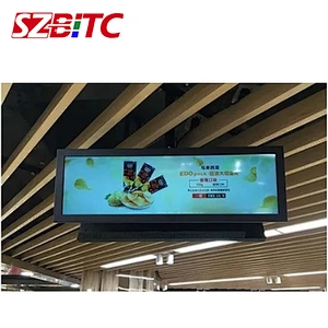 LCD Strip Screen Signage Advertising Displayer Customized Size OEM/ODM