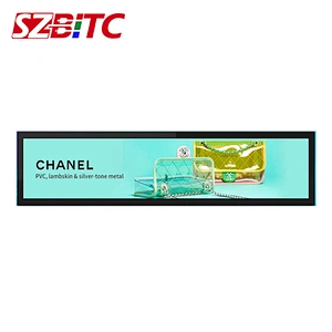 LCD Strip Screen Signage Advertising Displayer Customized Size OEM/ODM