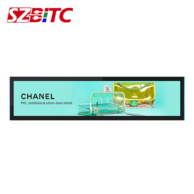 LCD Strip Screen Signage Advertising Displayer Customized Size OEM/ODM