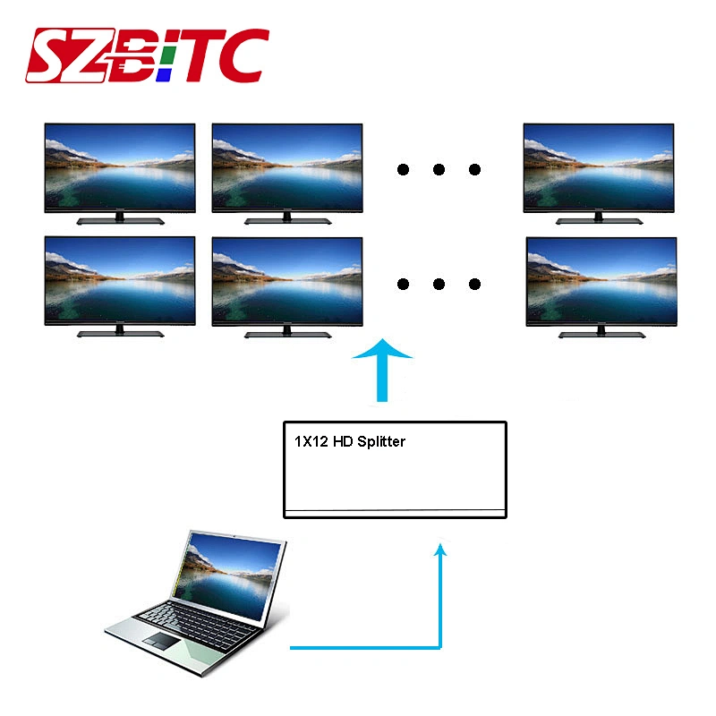 4K HD Splitter 1x12