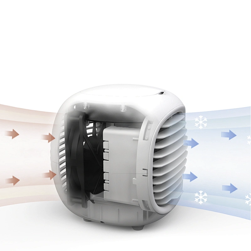 Mini cooling fan Travel portable Office  handheld   water usb lLED mini fan