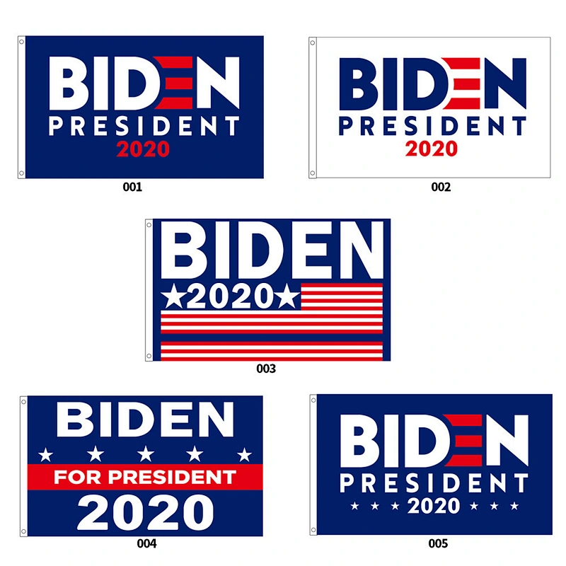 Wholesale  custom 2020 Make America Great Again 100% Polyester Joe Biden Flag