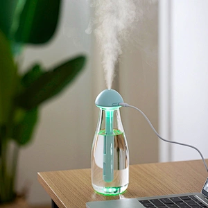 LED Free Capacity Mini Portable Humidifier USB Ultrasonic Cool Mist Humidifier For Travel air humidifier machine
