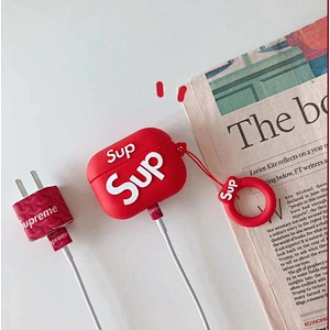 Cute Shockproof Silicone Charging Protective Earphone Case Cover for airpod cases 3D cartoon silicone case