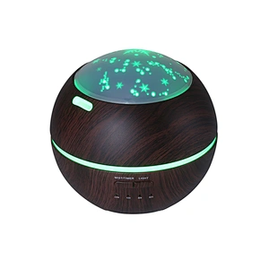 LED 7 Color 150ML  ultrasonic wood grain aromatherapy essential oil aroma diffuser
