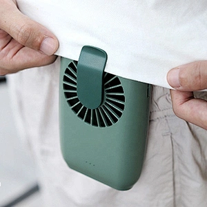 Factory supply ABS portable small fan mini usb rechargeable fan for car/outdoor sport multi use wireless mini fan