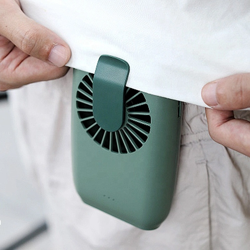Factory supply ABS portable small fan mini usb rechargeable fan for car/outdoor sport multi use wireless mini fan