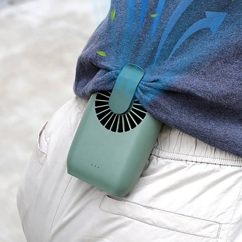 Factory supply ABS portable small fan mini usb rechargeable fan for car/outdoor sport multi use wireless mini fan