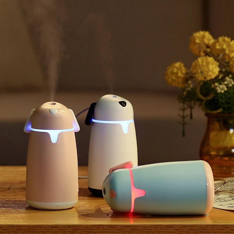 Cartoon Desktop Animal Shape Puppy Air Humidifier Kids Humidifier New Mini Ultrasonic Humidifier