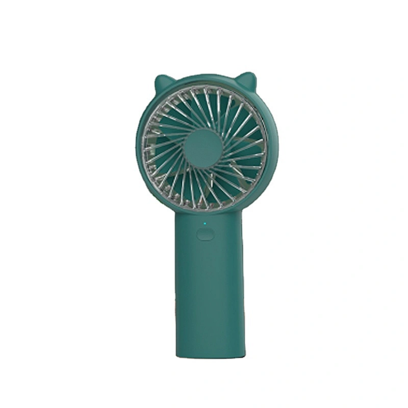 Fashion cute rechargeable hand held portable mini  fan Home office wireless personal mini fan