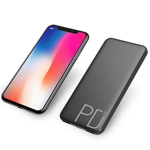  High Quality portable  PD quick charge wireless  power bank portable custom logo  power bank with led lamps