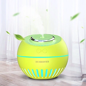7 Color ultrasonic Installed LED Night Light essential oil aroma diffuser Mini Humidifier