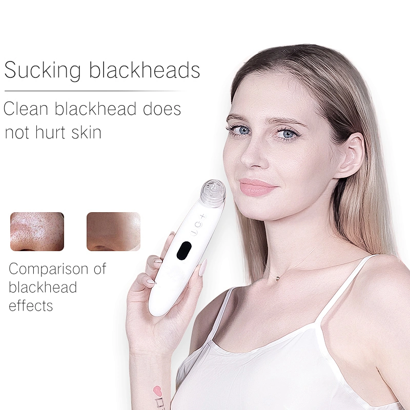 Ultrasonic facial Blackhead beauty instrument  Exfoliator cleaner face facial cleansing massager