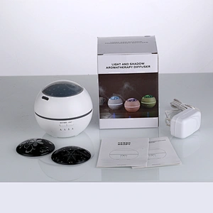 LED 7 Color 150ML  ultrasonic wood grain aromatherapy essential oil aroma diffuser