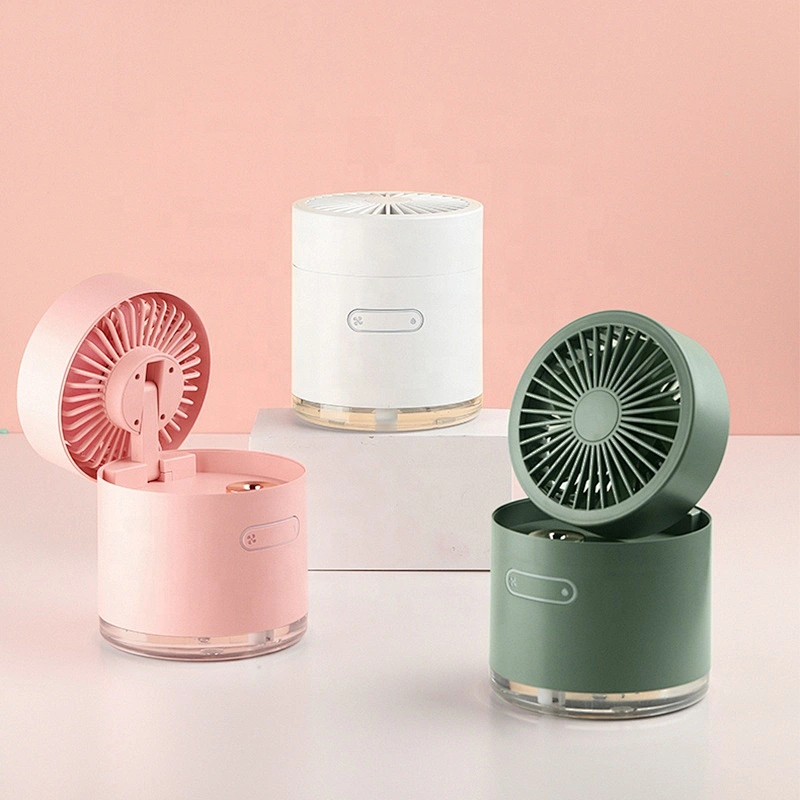 Wholesale price fashion portable mini usb fan with water mist for outdoor use humidifier mini humidifier