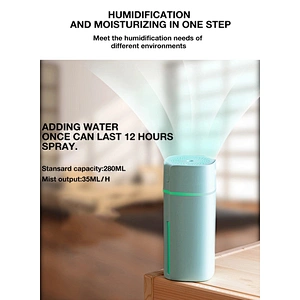 2020 usb  portable air humidifier 280ml air purifier humidifier portable car air mobile humidifier
