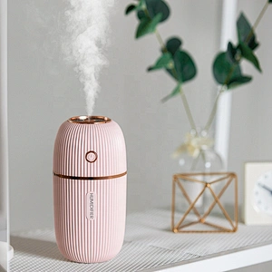Wholesale price 300ml USB desktop negative ion ultrasonic mini air humidifier for home use