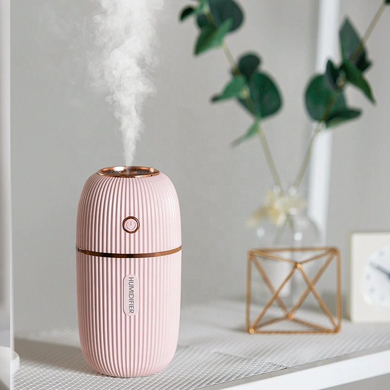 Wholesale price 300ml USB desktop negative ion ultrasonic mini air humidifier for home use