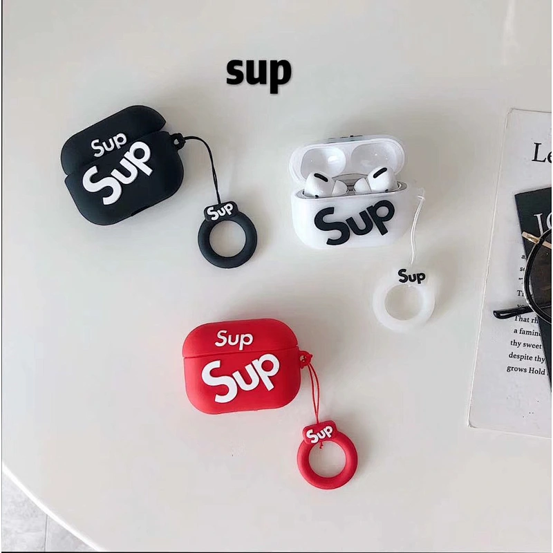 Cute Shockproof Silicone Charging Protective Earphone Case Cover for airpod cases 3D cartoon silicone case