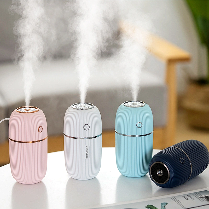 Wholesale price 300ml USB desktop negative ion ultrasonic mini air humidifier for home use