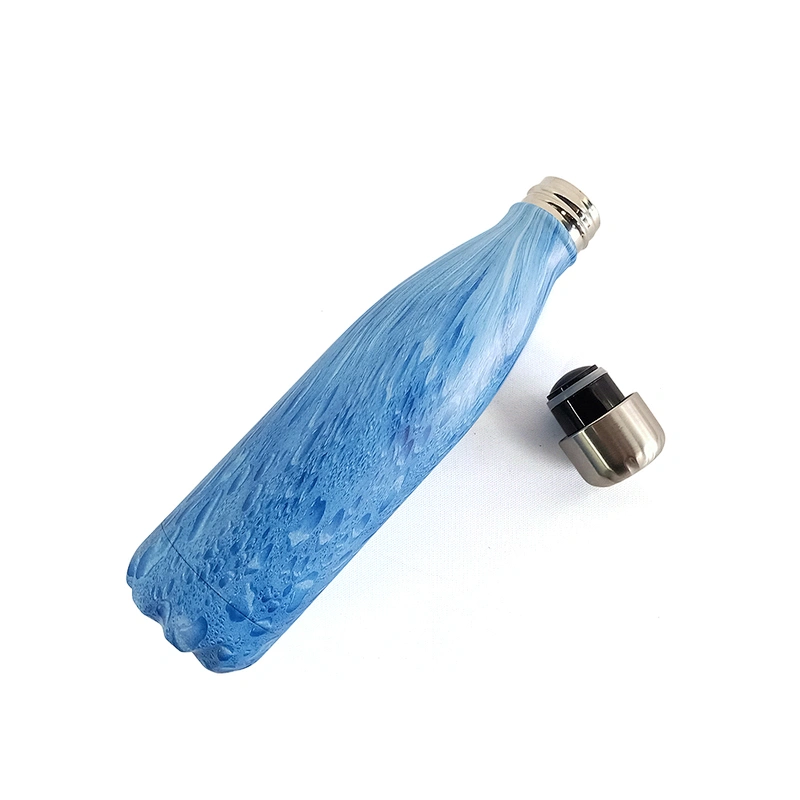 2020 Custom Private Label  Art Stainless Steel 304water cup Portable Insulation Vacuum Bottle Student Cup