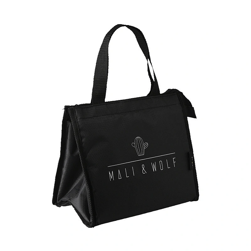 Hot sale custom polyester waterproof washable warmer cooler bag rice bags commute insulated lunch  bag