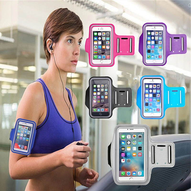 Waterproof multi-function music armband mobile phone arm bag fitness wrist running mobile phone cover outdoor exercise arm bag