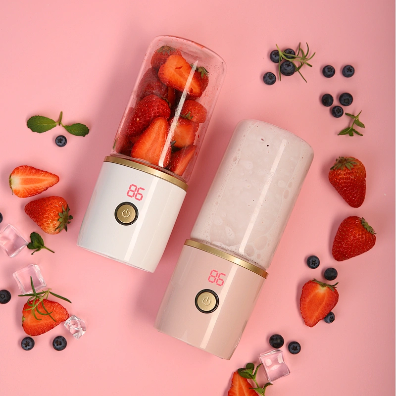 Mini portable fresh fruit juicer  blender usb handheld rechargeable juicer bottle